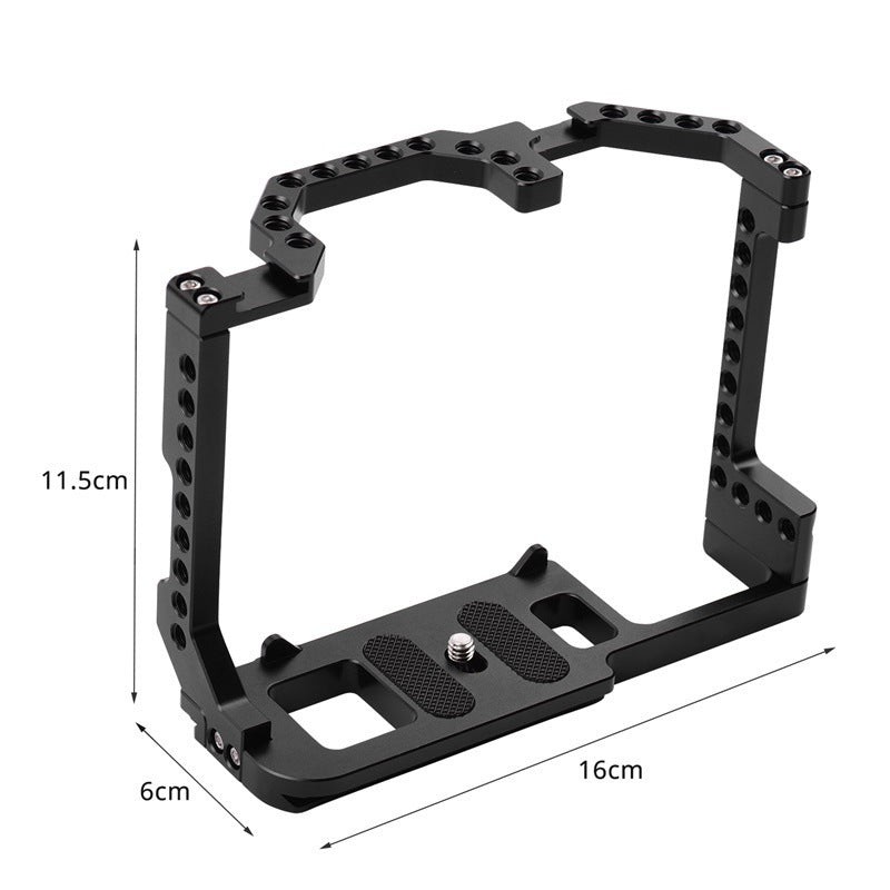 Aluminum Alloy Frame Cage for Canon 90D/80D/70D SLR Cameras Protective Cover Camera Accessories Aluminum Alloy Frame Cage for Canon 90D/80D/70D SLR Cameras Protective Cover Camera Accessories